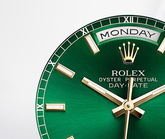 Yellow Gold Hands Rolex Day-Date Replica Watches