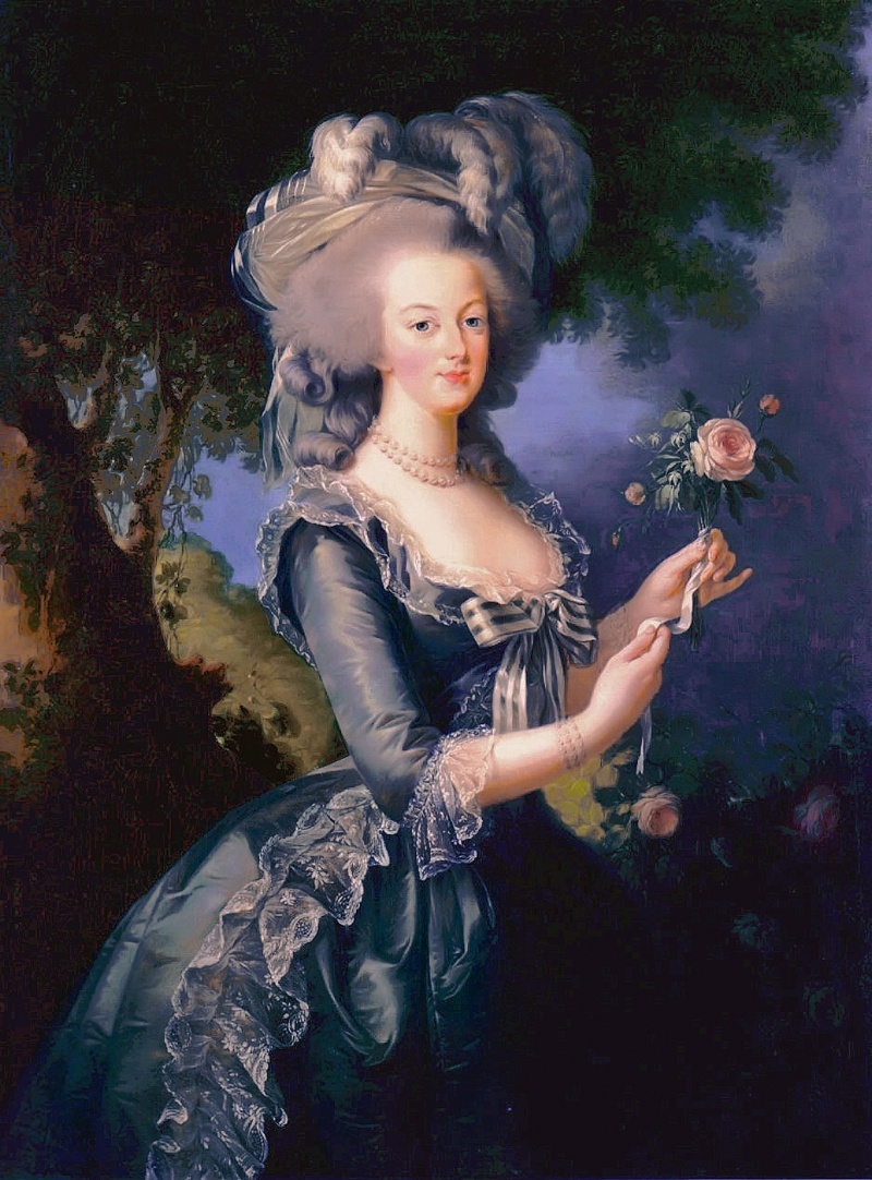 18th century painting named Marie Antoinette Is The Inspiration Of Breguet Secret De La Reine Replica Watches