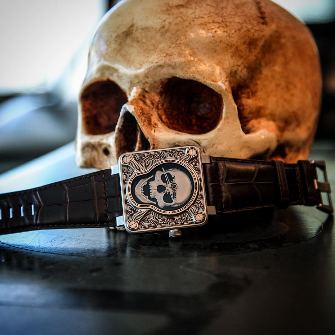 Bell & Ross BR 01 Burning Skull Copy Watches