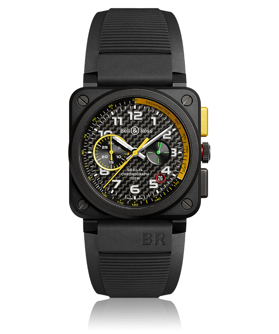New UK Bell & Ross BR 03-94 RS17 Chronograph Copy Watches For Sale