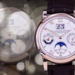 UK Sweet Fake A. Lange & Söhne Saxonia Langematik Perpetual 310.050 Watches Made From 18K Honey Gold